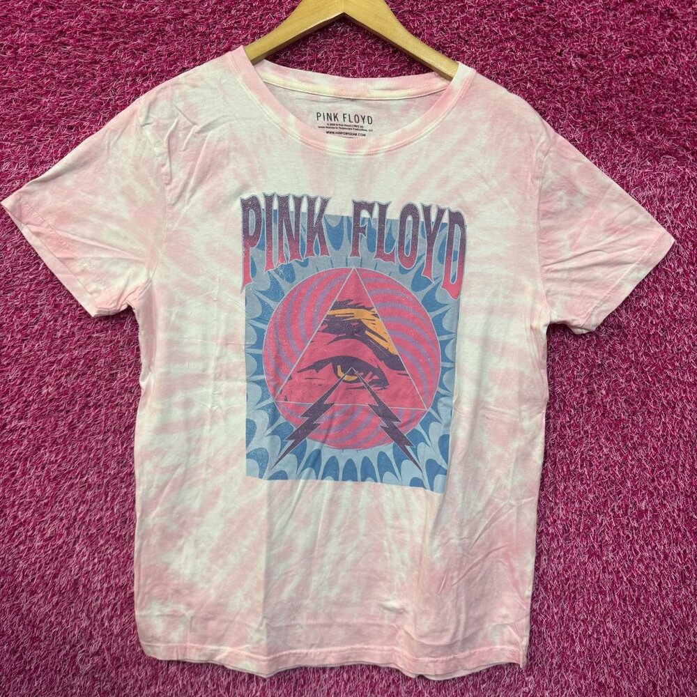 Pink Floyd Dark Side of the Moon Psychedelic Band Tie Dye M